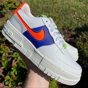blue and orange nike